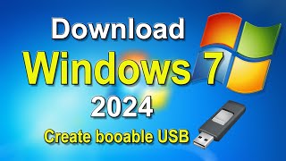 How to Download Windows 7 ISO in 2024  Create Windows 7 ISO USB [upl. by Carothers]