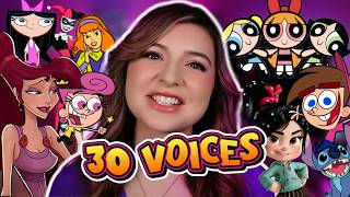 DOING 30 VOICE IMPRESSIONS highly requested [upl. by Oiretule]