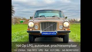 Volvo 164 op LPG automaat prachtexemplaar [upl. by Ahtram]