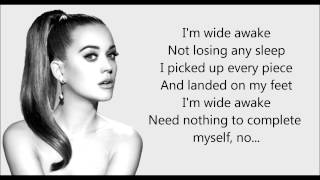 Katy Perry  Wide Awake Lyrics [upl. by Milks]