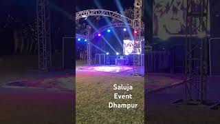 Saluja Event Dhampur [upl. by Lledyr639]