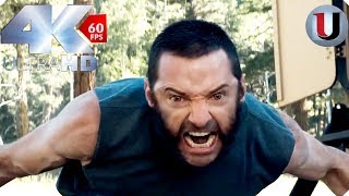 Logan vs X 24 Final Fight  Logan 2017 MOVIE CLIP 4K HD [upl. by Plotkin]