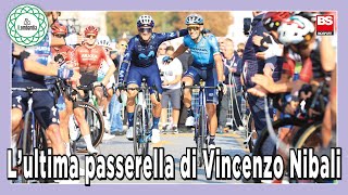 Giro di Lombardia  Emozioni e brividi guarda il saluto di Nibali al via della sua ultima corsa [upl. by Leba]