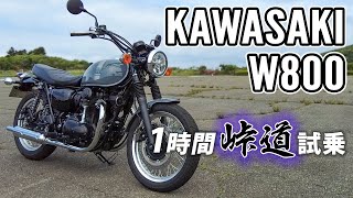 W800 STREET 2022 KAWASAKI【バイク試乗レンタル】 [upl. by Kablesh841]