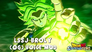 LSSJ Broly Voice Mod  Vic Mignogna DRAGON BALL Sparking ZERO [upl. by Aliak]