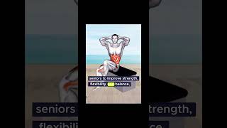 Chair exercise senior citizens shorts workout [upl. by Etiuqram]