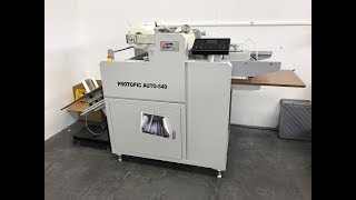 GMP used laminator Protopic Auto540  LAPOSTPRESS  21649 [upl. by Inglebert]