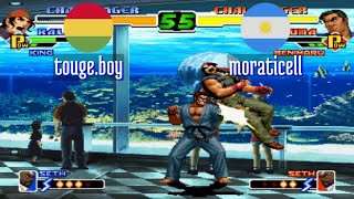 FT5 kof2000 tougeboy BO vs moraticell AR King of Fighters 2000 Fightcade Oct 16 [upl. by Map]