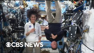 Boeing Starliner crew gives update from space station  full video [upl. by Alfredo]