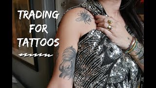 Trading For Tattoos Tattoo Talk Tuesday [upl. by Naraa441]