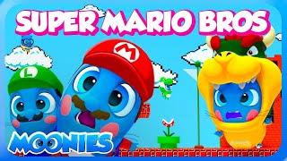 The Super Mario Bros Theme song ⭐️ Cute cover by The Moonies Official [upl. by Willamina]