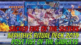 YGOPRO NEPHTHYS DECK 82019  Post FIST OF THE GADGETS [upl. by Chanda954]