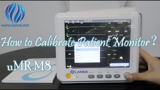 How to Calibrate Patient Monitor 7 Parameter Bedside Monitor [upl. by Adahs]