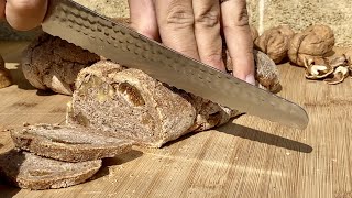 RYE BREAD with WALNUT and DRIED FIGS 🥖 How to make RYE BREAD at home 🤪 Spectacular Homemade Bread [upl. by Heger]