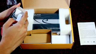 Unboxing Delock 35quot external enclosure eSATA [upl. by Noeruat]