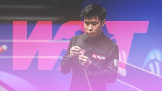 Zhao Xintongs Classy 136 Total Clearance  2022 Betfred World Championship [upl. by Ecertal479]