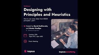 Designing with Principles and Heuristics How to use some ideas from SOLID Principles [upl. by Arramat]