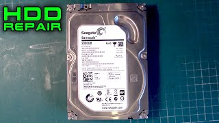 HDD Repair  Seagate Barracuda 2TB  Board Replacement  BIOS  Firmware Chip Swap [upl. by Greenes]