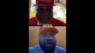 Shannon Briggs and rampage jackson agree to a fight in a boxing ring [upl. by Marzi]