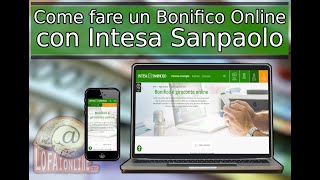 Come Fare Bonifico Online Intesa San Paolo [upl. by Ahdar]