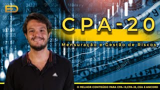 CPA20  Mensuração e Gestão de Riscos [upl. by Falkner]