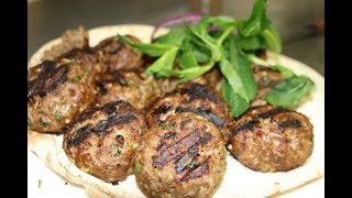 How To Make KofteKofta Middle Eastern Meatballs [upl. by Anaxor]