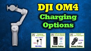 DJI Osmo Mobile 4  A Few Cool Charging Tricks [upl. by Dronski322]