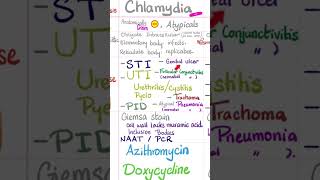 Chlamydia trachomatis Bacteria STI UTI PID Conjunctivitis Pneumonia biology doctor nurse [upl. by Naenej]