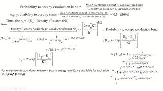 Fermi Level in extrinsic semiconductors [upl. by Francis218]