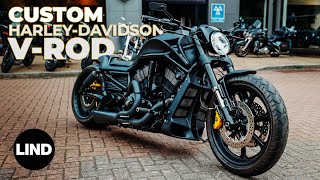 Custom HarleyDavidson VRod  Nightrod GTR [upl. by Ereveneug]