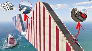 IMPOSSIBLE WATER MEGA RAMP GTA V benxgaming4816 benxgaming [upl. by Dyoll]