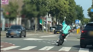 Fietser zwaargewond na aanrijding met doorrijdende man op fatbike [upl. by Faxen]