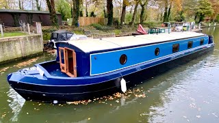 £185000 Canal Boat Tour  Aqualine Canterbury 68x12 Widebeam [upl. by Myrna138]