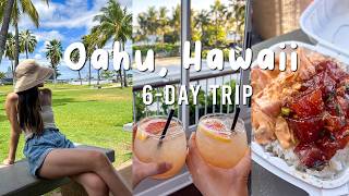 Oahu Travel Vlog best food in Hawaii amp things to do in Oahu [upl. by Feodore45]