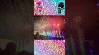 TROLLS light amp water show at Universal Studios is truly unforgettable orlando [upl. by Cuhp]