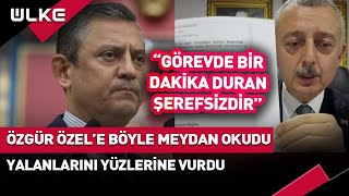 Özgür Özele Böyle Meydan Okudu Yalanlarını Yüzlerine Vurdu [upl. by Olocin222]