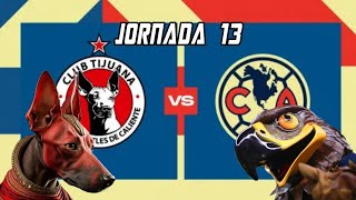 Hoy Presentamos Xolos VS América 2024 Jornada 13 [upl. by Vickie]