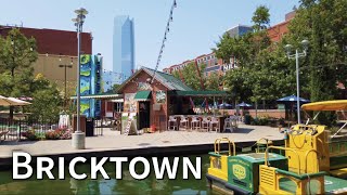 Bricktown  Oklahoma City  4K60 Walking Tour [upl. by Neelram]