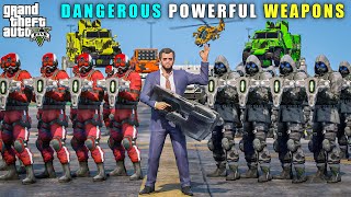 GTA 5  NEW DANGEROUS POWERFUL WEAPONS FOR BODYGUARDS  BB GAMING [upl. by Keel]