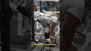 Posterior Chain workout motivation workout lifestyle training [upl. by Anej]