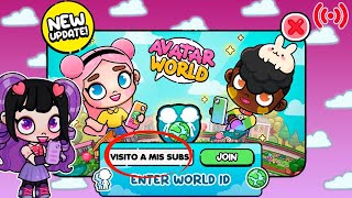 🔴AVATAR WORLD MULTIJUGADOR EN DIRECTO  PARUQE ACUATICO EN AVATAR WORLD [upl. by Allbee]