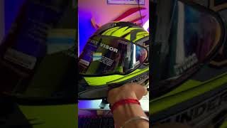 New Thunder D8 Helmet shorts helmet rider thunder studds youtube visor status YTshorts [upl. by Mayer]