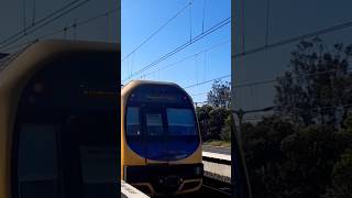 H9 departing Strathfield station on a Newcastle Interchange service [upl. by Faires698]