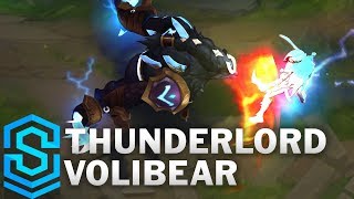 Thunderlord Volibear Skin Spotlight  PreRelease  League of Legends [upl. by Arabel26]