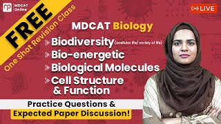 MDCAT Reconduct 2024  Free Revision Class 01  Biology  SZABMU  Sindh [upl. by Xantha80]