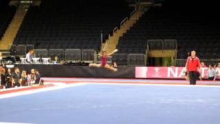 Gabby Douglas  Floor Exercise  2012 ATampT American Cup Podium Training [upl. by Caspar]