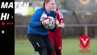 U14 Girls  Deveronvale 2 Thistle YFC 3  11th March 2023 [upl. by Meehahs]