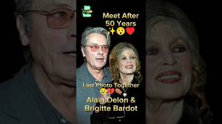 Alain Delon and Brigitte Bardot Together Again After Half a Century alaindelon brigittebardot [upl. by Dorion]