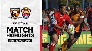 Papua New Guinea v Tonga  Match Highlights  Pacific Cup Semi Final 2009 [upl. by Giacinta]