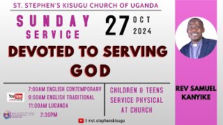 DEVOTED TO SERVING GOD  ENGLISH TRADITIONAL SERVICE  900 AM [upl. by Sami]